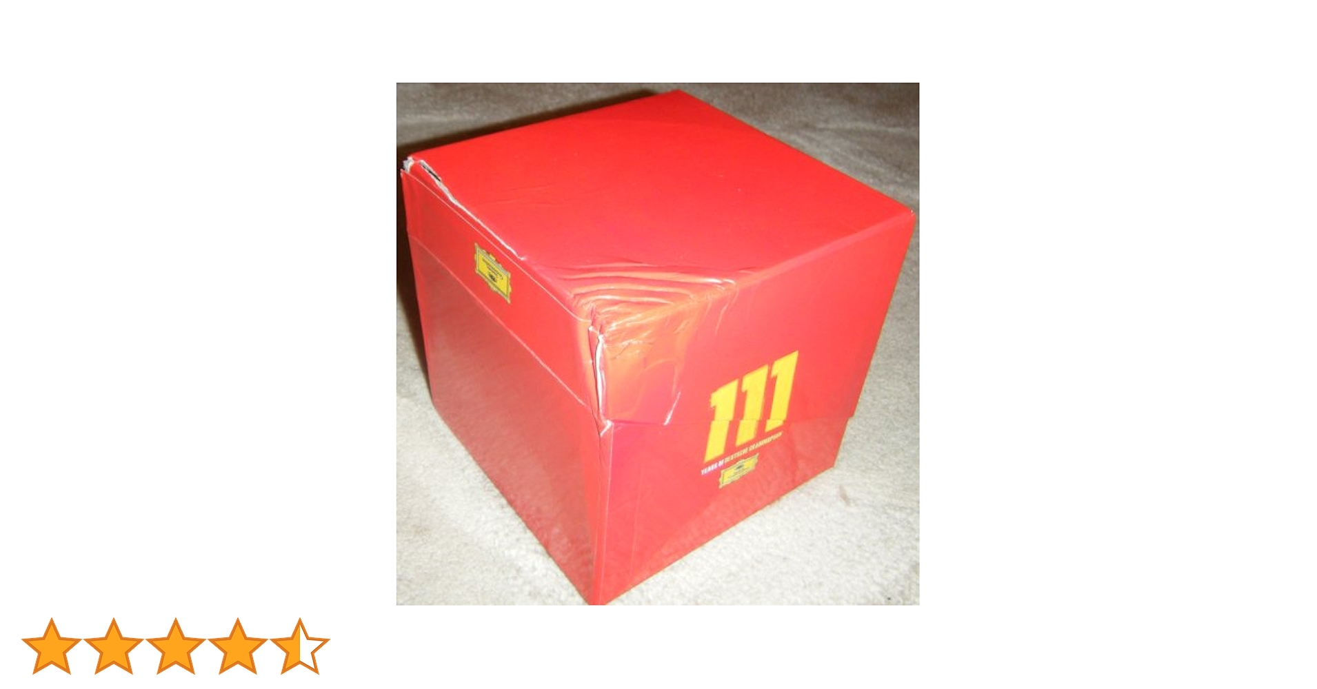 クラシック 111 Years of Deutsche Grammophon Vol-1.2 111 Years Of Deutsche Grammophon – Box Set (Limited Edition